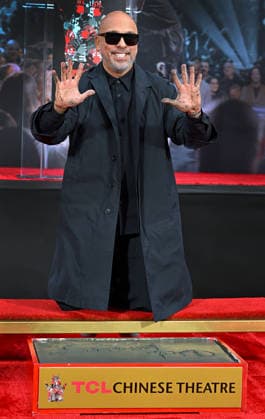 Comedian and actor Jo Koy is honored with a hand and footprint ceremony in the forecourt of the TCL Chinese Theatre in Los Angeles, California on Wednesday, February 11, 2026.  LAP20260211702 CHRISxCHEW