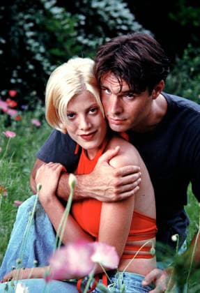 RECORD DATE NOT STATED Deadly Pursuits Tori Spelling, Patrick Muldoon 1996 ** H.L. EDITORIAL USE ONLY  Copyright: x