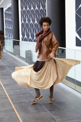 February 11, 2026, New York, New York, USA: A model walks the runway during the A. Potts FW26 presentation at Men s Day during New York Fashion Week in New York City. New York USA  - ZUMAs237 20260211_aap_s237_105 Copyright: xMarkxJ.xSullivanx