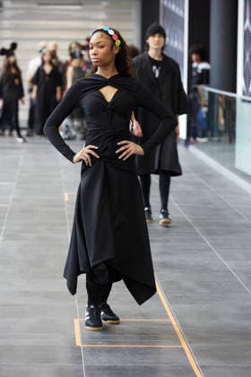 February 11, 2026, New York, New York, USA: A model walks the runway during the A. Potts FW26 presentation at Men s Day during New York Fashion Week in New York City. New York USA  - ZUMAs237 20260211_aap_s237_108 Copyright: xMarkxJ.xSullivanx