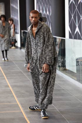 February 11, 2026, New York, New York, USA: A model walks the runway during the A. Potts FW26 presentation at Men s Day during New York Fashion Week in New York City. New York USA  - ZUMAs237 20260211_aap_s237_115 Copyright: xMarkxJ.xSullivanx