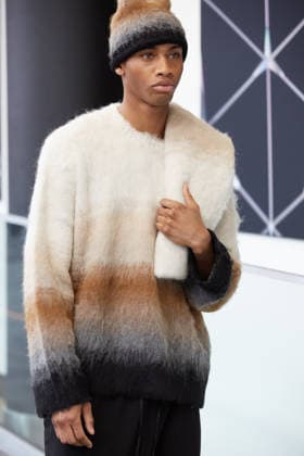 February 11, 2026, New York, New York, USA: A model walks the runway during the A. Potts FW26 presentation at Men s Day during New York Fashion Week in New York City. New York USA  - ZUMAs237 20260211_aap_s237_136 Copyright: xMarkxJ.xSullivanx