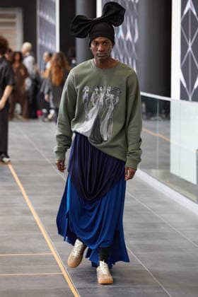 February 11, 2026, New York, New York, USA: A model walks the runway during the A. Potts FW26 presentation at Men s Day during New York Fashion Week in New York City. New York USA  - ZUMAs237 20260211_aap_s237_144 Copyright: xMarkxJ.xSullivanx