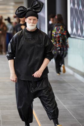 February 11, 2026, New York, New York, USA: A model walks the runway during the A. Potts FW26 presentation at Men s Day during New York Fashion Week in New York City. New York USA  - ZUMAs237 20260211_aap_s237_147 Copyright: xMarkxJ.xSullivanx