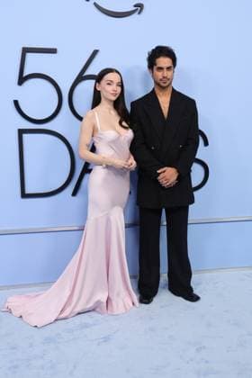 LOS ANGELES, CALIFORNIA - FEBRUARY 11 Dove Cameron and Avan Jogia at the Los Angeles Premiere of Amazon MGM Studios Prime Original Series 56 Days at Hammer Museum on February 11, 2026 in Los Angeles, California Credit: USA  - ZUMAa123 20260211_zaa_a123_084 Copyright: xAdMediax