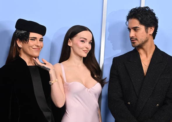 Amazon MGM Studios Prime Series ˜56 Days™ Premiere Karla Souza, Dove Cameron and Avan Jogia arriving to Amazon MGM Studios Prime Original Series 56 Days premiere held at the Hammer Museum on February 11, 2026 in Westwood, Ca. Westwood Hammer Museum California USA Copyright: xTammiexArroyox xAFF-USA.comx