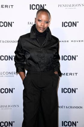 Florence Kasumba at the ICON Movie Dinner 2026 at Restaurant Tim Raue Berlin, 11 02 2026 Foto:xN.xKubelkax xFuturexImagex icon_6202