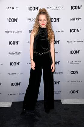 Kya Celina Barucki at the ICON Movie Dinner 2026 at Restaurant Tim Raue Berlin, 11 02 2026 Foto:xN.xKubelkax xFuturexImagex icon_6233