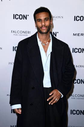 Tijan Njie at the ICON Movie Dinner 2026 at Restaurant Tim Raue Berlin, 11 02 2026 Foto:xN.xKubelkax xFuturexImagex icon_6260
