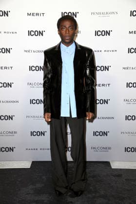 Benny Opoku Arthur at the ICON Movie Dinner 2026 at Restaurant Tim Raue Berlin, 11 02 2026 Foto:xN.xKubelkax xFuturexImagex icon_6285