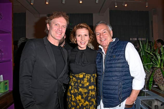 Christoph Müller, Franziska Weisz and Nico Hofmann at the ICON Movie Dinner 2026 at Restaurant Tim Raue Berlin, 11 02 2026 Foto:xN.xKubelkax xFuturexImagex icon_6297