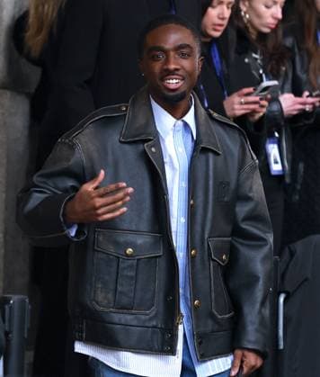 Celebs at The Coach Fashion Show - NYC Caleb McLaughlin attends the Coach show during the New York Fashion Week, NY on February 11, 2026. Photo by Charles Guerin ABACAPRESS.COM New York NY  Copyright: xGuerinxCharles ABACAx