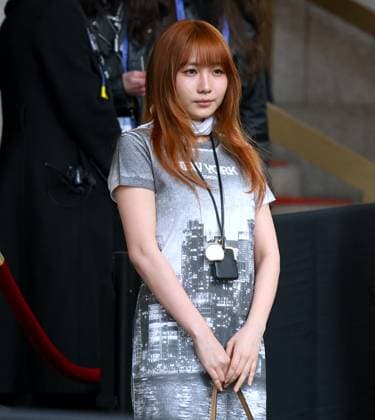 Celebs at The Coach Fashion Show - NYC Lilas Ikuta attends the Coach show during the New York Fashion Week, NY on February 11, 2026. Photo by Charles Guerin ABACAPRESS.COM New York NY  Copyright: xGuerinxCharles ABACAx