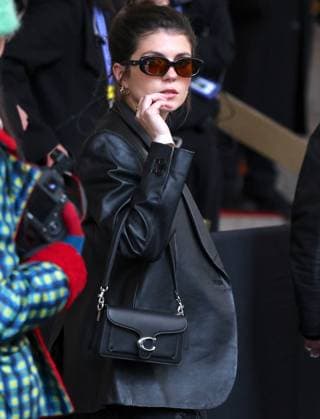 Celebs at The Coach Fashion Show - NYC Emily Bader attends the Coach show during the New York Fashion Week, NY on February 11, 2026. Photo by Charles Guerin ABACAPRESS.COM New York NY  Copyright: xGuerinxCharles ABACAx