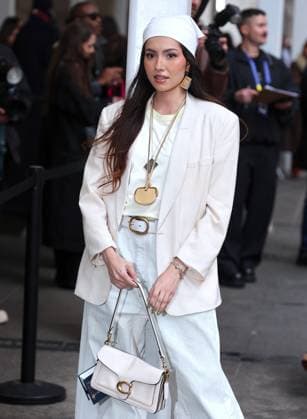 Celebs at The Coach Fashion Show - NYC Guest attends the Coach show during the New York Fashion Week, NY on February 11, 2026. Photo by Charles Guerin ABACAPRESS.COM New York NY  Copyright: xGuerinxCharles ABACAx