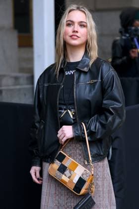Celebs at The Coach Fashion Show - NYC Emma Brooks McAllister attends the Coach show during the New York Fashion Week, NY on February 11, 2026. Photo by Charles Guerin ABACAPRESS.COM New York NY  Copyright: xGuerinxCharles ABACAx