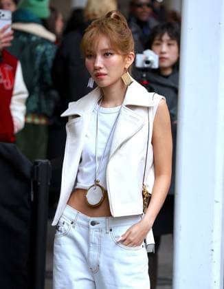 Celebs at The Coach Fashion Show - NYC Soyeon attends the Coach show during the New York Fashion Week, NY on February 11, 2026. Photo by Charles Guerin ABACAPRESS.COM New York NY  Copyright: xGuerinxCharles ABACAx
