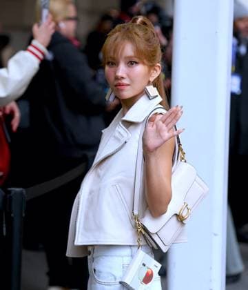 Celebs at The Coach Fashion Show - NYC Soyeon attends the Coach show during the New York Fashion Week, NY on February 11, 2026. Photo by Charles Guerin ABACAPRESS.COM New York NY  Copyright: xGuerinxCharles ABACAx