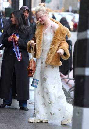 Celebs at The Coach Fashion Show - NYC Elle Fanning attends the Coach show during the New York Fashion Week, NY on February 11, 2026. Photo by Charles Guerin ABACAPRESS.COM New York NY  Copyright: xGuerinxCharles ABACAx