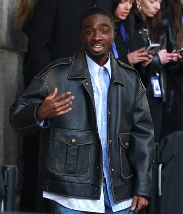 Celebs at The Coach Fashion Show - NYC Caleb McLaughlin attends the Coach show during the New York Fashion Week, NY on February 11, 2026. Photo by Charles Guerin ABACAPRESS.COM New York NY  Copyright: xGuerinxCharles ABACAx