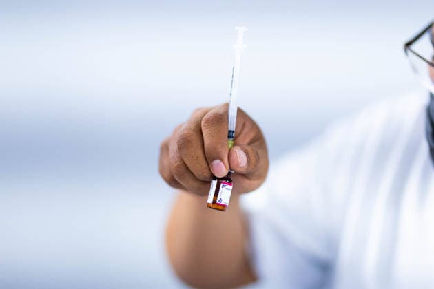Mexico City launches measles vaccination campaign amid national outbreak MEXICO CITY, MEXICO - FEBRUARY 11: A health worker prepares a dose of the measles vaccine during a mass vaccination campaign, at a subway station in Mexico City, Mexico on February 11, 2026. Mexico City launched an intensified measles vaccination campaign with fixed and mobile vaccination sites across the city as Mexico faces a major national outbreak that has surpassed 9,000 confirmed cases and left at least 28 people dead, amid a regional epidemiological alert issued by the Pan American Health Organization (PAHO). Daniel Cardenas Anadolu Mexico City Mexico. Editorial use only. Please get in touch for any other usage.  Copyright: x2026xAnadoluxDanielxCardenasx