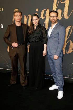 David Schütter, Verena Schilling and Philip Pratt at the Prime Video and Amazon MGM Studios A Night to Remember Party as part of the Berlinale 2026 at Von Greifswald Berlin, 11 02 2026 Foto:xC.xTamckex xFuturexImagex prime_6229