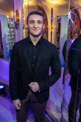 Luis Vorbach as a guest at the 15th presentation of the Romantic Short Film Award BLAUE BLUME, at Frederick™sBerlin on Wednesday February 11, 2026 in Berlin Berlin Germany