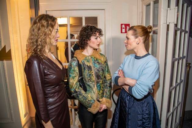 Coco Carjell, Franziska von Harsdorf and Karoline Herfurth as guests at the 15th presentation of the Romantic Short Film Award BLAUE BLUME, at Frederick™sBerlin on Wednesday, February 11, 2026 in Berlin Berlin Germany