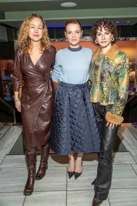 Coco Carjell, Karoline Herfurth and Franziska von Harsdorf as guests at the 15th presentation of the Romantic Short Film Award BLAUE BLUME, at Frederick™sBerlin on Wednesday February 11, 2026 in Berlin Berlin Germany