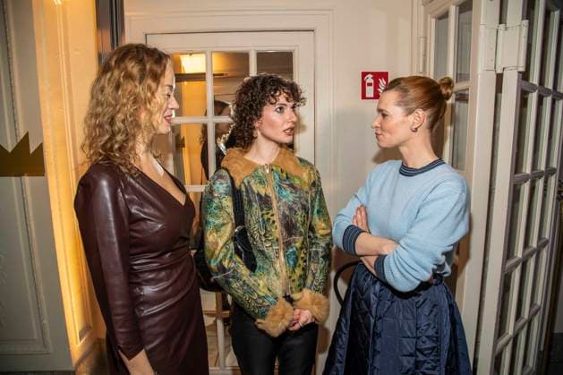 Coco Carjell, Franziska von Harsdorf and Karoline Herfurth as guests at the 15th presentation of the Romantic Short Film Award BLAUE BLUME, at Frederick™sBerlin on Wednesday, February 11, 2026 in Berlin Berlin Germany