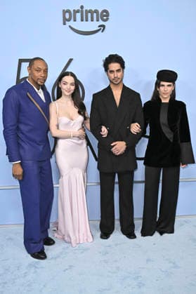 Dorian Missick, Karla Souza, Dove Cameron and Avan Jogia at the premiere of the Amazon Prime Video series 56 Days at the Hammer Museum Los Angeles, 11 02 2026 Foto:xD.xStarbuckx xFuturexImagex days_6289