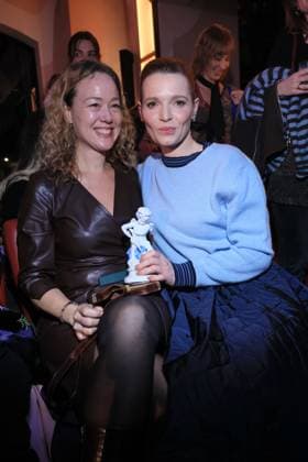 Blue Flower 2026 Caroline Herfurth with the Honorary Award 15 Presentation of the Romantic Short Film Award BLAUE BLUME at Frederick™s at Potsdamer Platz in Berlin Date 11 02 2026 Copyright: xEventpress Kratschx