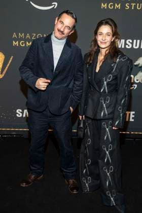 Sönke Soenke Möhring Moehring and Anne Werner actors as guests on the black carpet at the premiere photocall A NIGHT TO REMEMBER by Prime Video and Amazon MGM Studios at the 76 Berlinale on Wednesday February 11, 2026 at Von Greifswald in Berlin Berlin Germany