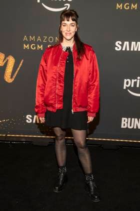 Kim Riedle as a guest on the black carpet at the premiere photocall A NIGHT TO REMEMBER by Prime Video and Amazon MGM Studios at the 76 Berlinale on Wednesday, February 11, 2026 at Von Greifswald in Berlin Berlin Germany