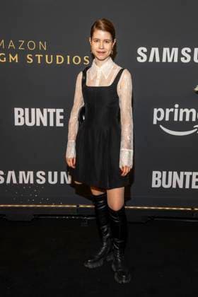 Luise Aschenbrenner as a guest on the black carpet at the premiere photocall A NIGHT TO REMEMBER by Prime Video and Amazon MGM Studios at the 76 Berlinale on Wednesday, February 11, 2026 at Von Greifswald in Berlin Berlin Germany