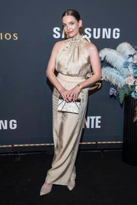Sina Martens as a guest on the black carpet at the premiere photocall A NIGHT TO REMEMBER by Prime Video and Amazon MGM Studios at the 76 Berlinale on Wednesday, February 11, 2026 at Von Greifswald in Berlin Berlin Germany