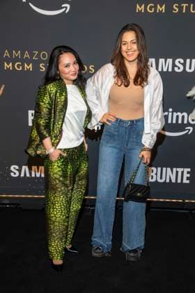 Mai Duong Kieu and Katharina Scheuba as guests on the black carpet at the premiere photocall A NIGHT TO REMEMBER by Prime Video and Amazon MGM Studios at the 76 Berlinale on Wednesday, February 11, 2026 at Von Greifswald in Berlin Berlin Germany
