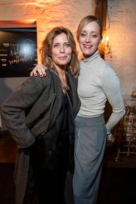 Valerie Niehaus and Judith Richter actress as guests on the black carpet at the premiere photocall A NIGHT TO REMEMBER by Prime Video and Amazon MGM Studios at the 76 Berlinale on Wednesday, February 11, 2026 at Von Greifswald in Berlin Berlin Germany