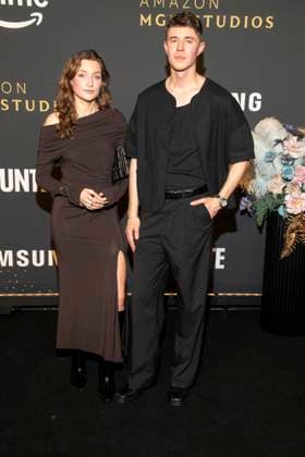 Helena von Have and Robin Schick as guests on the black carpet at the premiere photocall A NIGHT TO REMEMBER by Prime Video and Amazon MGM Studios at the 76 Berlinale on Wednesday, February 11, 2026 at Von Greifswald in Berlin Berlin Germany