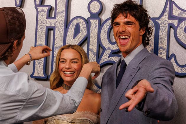 WUTHERING HEIGHTS RED CARPET, Jacob Elordi and Margot Robbie during the opening night celebration of Emerald FennellÕs ÔWuthering HeightsÕ at the State Theatre in Sydney, Thursday, February 12th, 2026. ( NO ARCHIVING SYDNEY NEW SOUTH WALES AUSTRALIA  Copyright: xNADIRxKINANIx 20260212142223696652