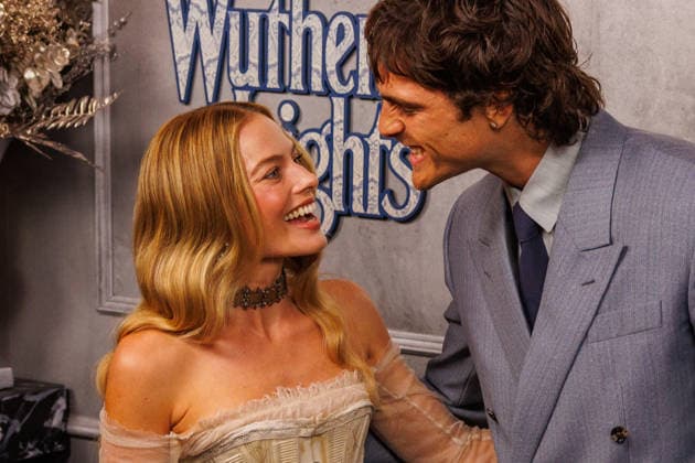 WUTHERING HEIGHTS RED CARPET, Jacob Elordi and Margot Robbie during the opening night celebration of Emerald FennellÕs ÔWuthering HeightsÕ at the State Theatre in Sydney, Thursday, February 12th, 2026. ( NO ARCHIVING SYDNEY NEW SOUTH WALES AUSTRALIA  Copyright: xNADIRxKINANIx 20260212157527552367
