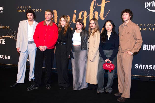 Justus Riesner, Ben Felipe, Sonja Weißer, Eli Riccardi, Andrea Guo, Runa Greiner and Frederic Balonier at the Prime Video and Amazon MGM Studios A Night to Remember Party as part of the Berlinale 2026 at Von Greifswald Berlin, 11 02 2026 Foto:xC.xBehringx xFuturexImagex prime_6378