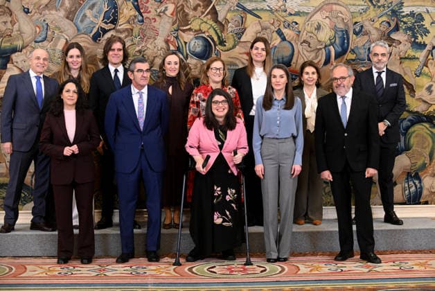 Queen Letizia receives in audience a representation of the Claudia Tecglen Foundation Queen Letizia receives in audience a representation of the Claudia Tecglen Foundation, on February 12, 2026, in Madrid Spain The Claudia Tecglen Foundation is focused on changing the perception of disability AUDIENCE QUEEN LETIZIA CLAUDIA TECGLEN FOUNDATION FEBRUARY 12, 2026 José Madrid Madrid Madrid Spain  Copyright: xJosÃ xOlivax 7285487