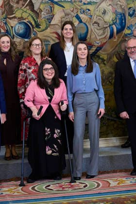 Queen Letizia attends audiences at Zarzuela Palace Queen Letizia of Spain attends an audience with representatives of the Claudia Tecgle Foundation at Zarzuela Palace on February 12, 2026 in Madrid, Spain Photo by IMAGO MPG Madrid Zarzuela Palace Madrid Spain  Copyright: xMPGx
