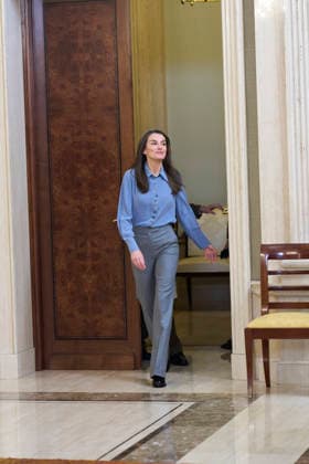 February 12, 2026, Madrid, Madrid, Spain: Queen Letizia of Spain attends an audience with representatives of the Claudia Tecgle Foundation at Zarzuela Palace on February 12, 2026 in Madrid, Spain Madrid Spain  - ZUMAg15_ 20260212_zaf_g15_007 Copyright: xJackxAbuinx