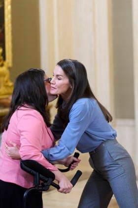 February 12, 2026, Madrid, Madrid, Spain: Queen Letizia of Spain attends an audience with representatives of the Claudia Tecgle Foundation at Zarzuela Palace on February 12, 2026 in Madrid, Spain Madrid Spain  - ZUMAg15_ 20260212_zaf_g15_015 Copyright: xJackxAbuinx