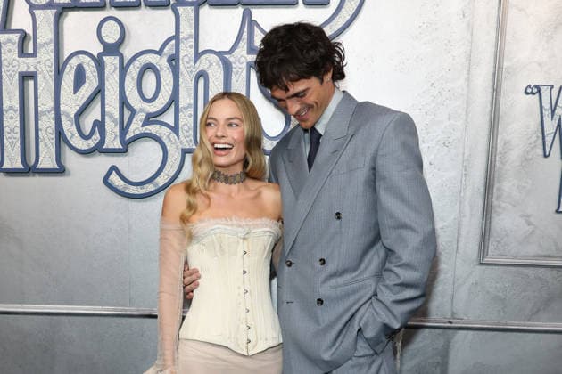 February 12, 2026: MARGOT ROBBIE and JACOB ELORDI attends the Australian Premiere of Wuthering Heights at the State Theatre on February 12, 2026 in Sydney, NSW Australia  - ZUMAa155 20260212_aaa_a155_058 Copyright: xChristopherxKhouryx