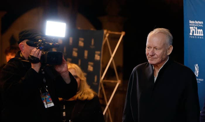 February 11, 2026, Santa Barbara, California, USA: Stellan Skarsgard arrives at the Montecito Award ceremony as part of the Santa Barbara International Film Festival on Wednesday, Feb. 11, 2026 at Arlington Theatre in Santa Barbara, CA. Santa Barbara USA - ZUMAk144 20260211_znp_k144_049 Copyright: xAmyxKatzx