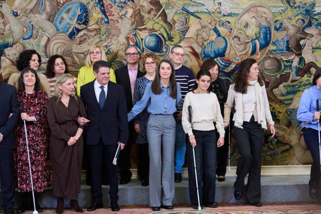 Queen Letizia attends audiences at Zarzuela Palace Queen Letizia of Spain attends an audience with representatives from the Association of Glaucoma Patients and Their Families (AGAF) at Zarzuela Palace on February 12, 2026 in Madrid, Spain Photo by IMAGO MPG Madrid Zarzuela Palace Madrid Spain  Copyright: xMPGx