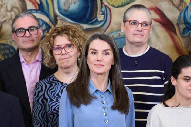 12-02-2026 Madrid Queen Letizia during a meeting with the Glaucoma association for patients and families, AGAF, at Zarzuela palace in Madrid. No Spain Â  Copyright: xPPEx